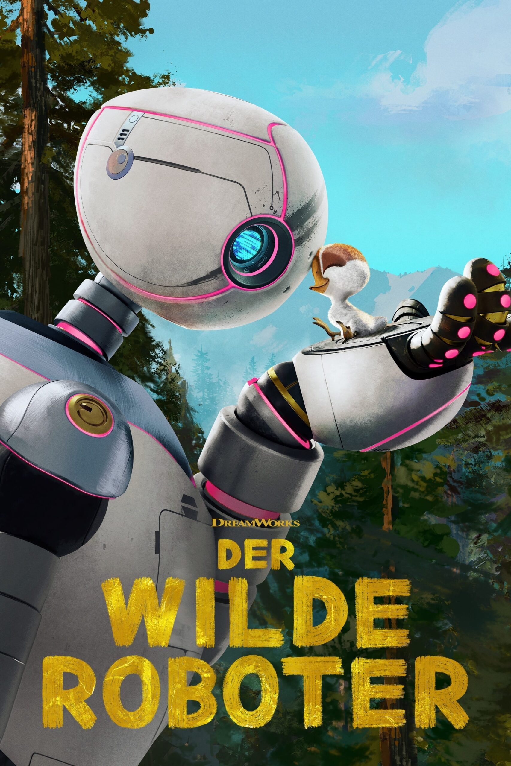 Filmplakat von Der wilde Roboter