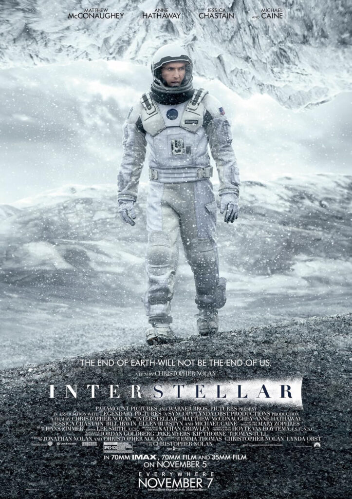 Interstellar Filmplakat
