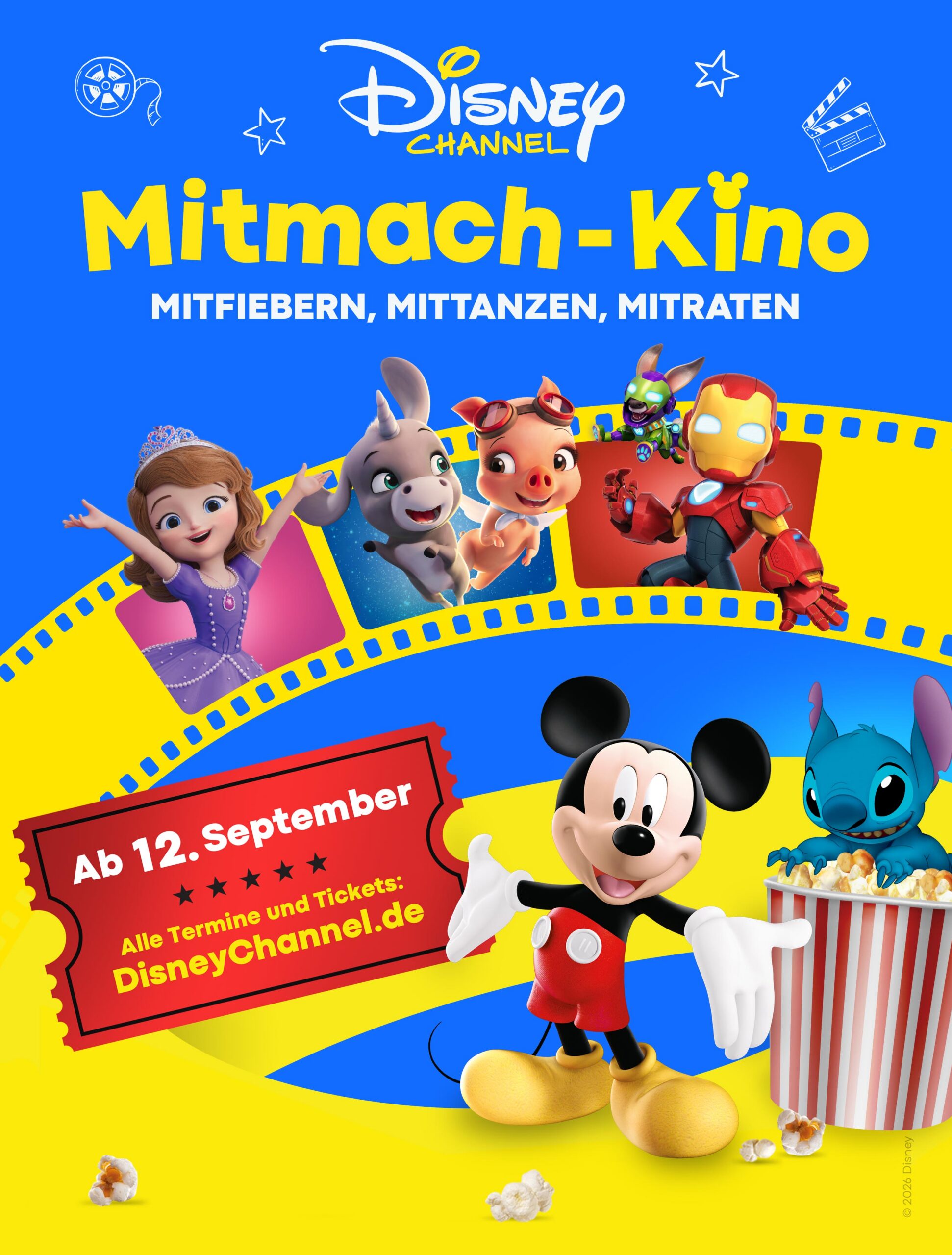 Disney Channel Mitmach-Kiino Poster