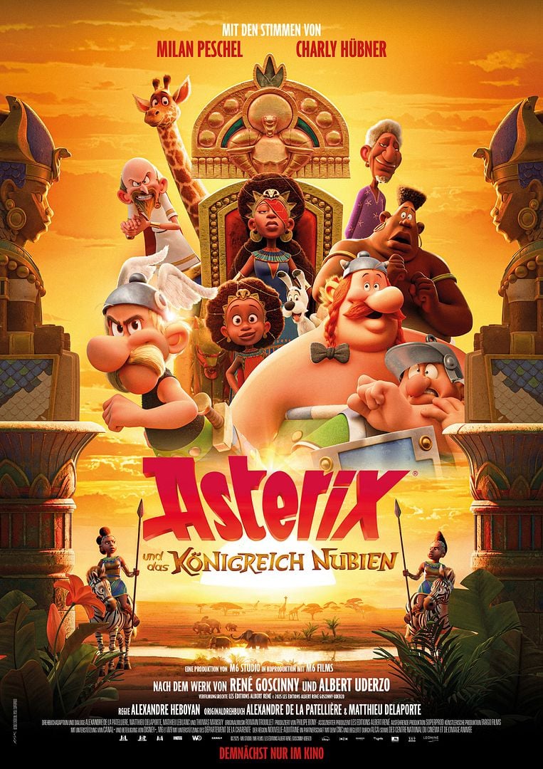 Asterix und das Königreich Nubien Poster