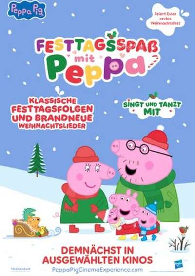 Festtagsspaß mit Peppa - Das Kinoerlebnis Filmplakat